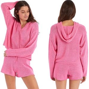 Allison New York Cotton Candy Pink Knit Lounge Set XS